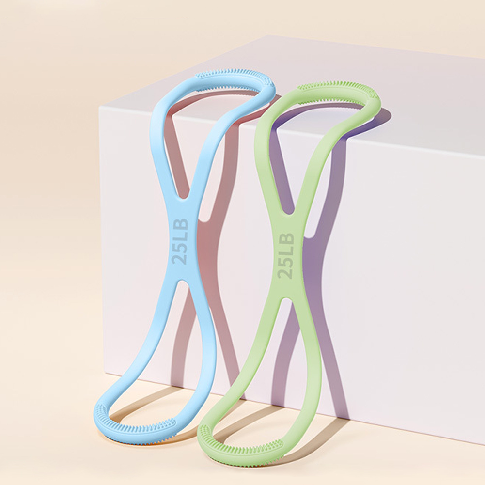 Yoga Fitness Resistance Band - Abbildung 8, Fitness-Widerstandsband, Yoga-Widerstandsband, Schulter-Stretchband für