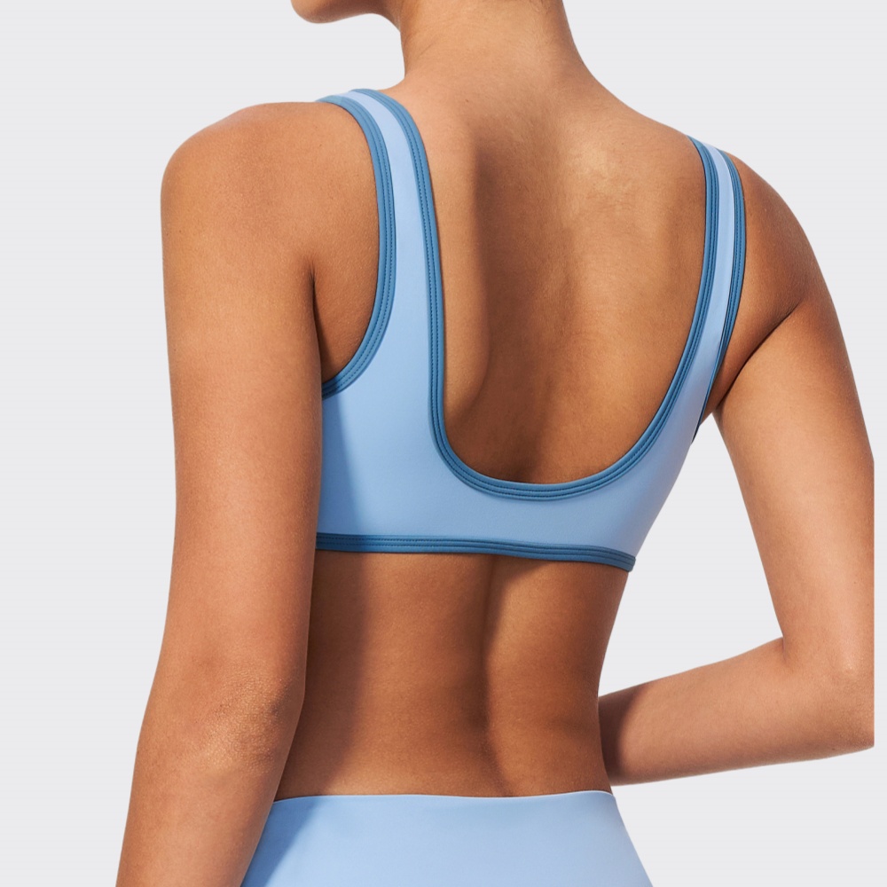 J-Yoga Fitness - Sport-BH für Damen, hohe Unterstützung, Yoga-Top,