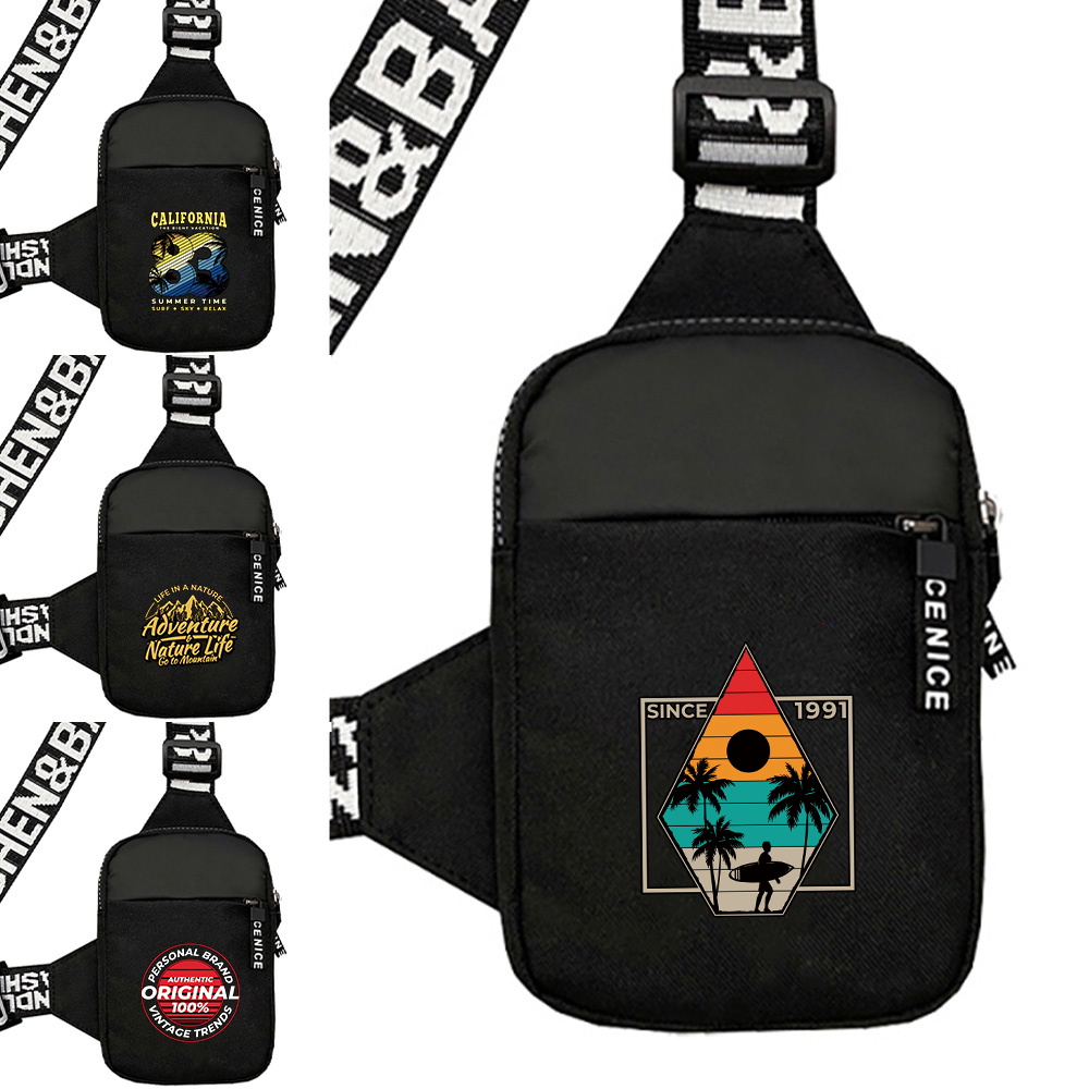 Yoga Fitness Holiday - Brusttasche, modisch, multifunktional, für Fitness, Yoga,