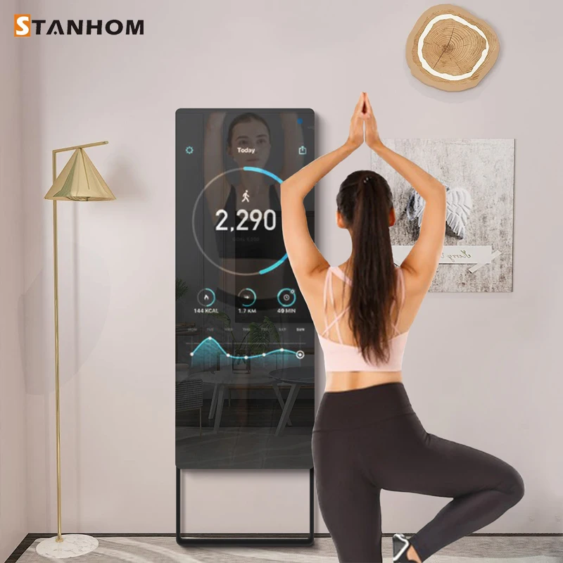 Yoga Fitness Hotel - STANHOM Maßgefertigter Hotel- und Heim-Fitness-Spiegel mit