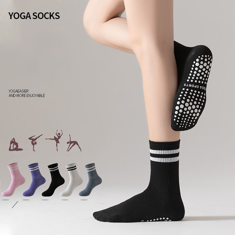 Yoga & Fitness With Denise - Dreamlikelin 1 Paar Damen-Yoga-Socken, rutschfeste, atmungsaktive