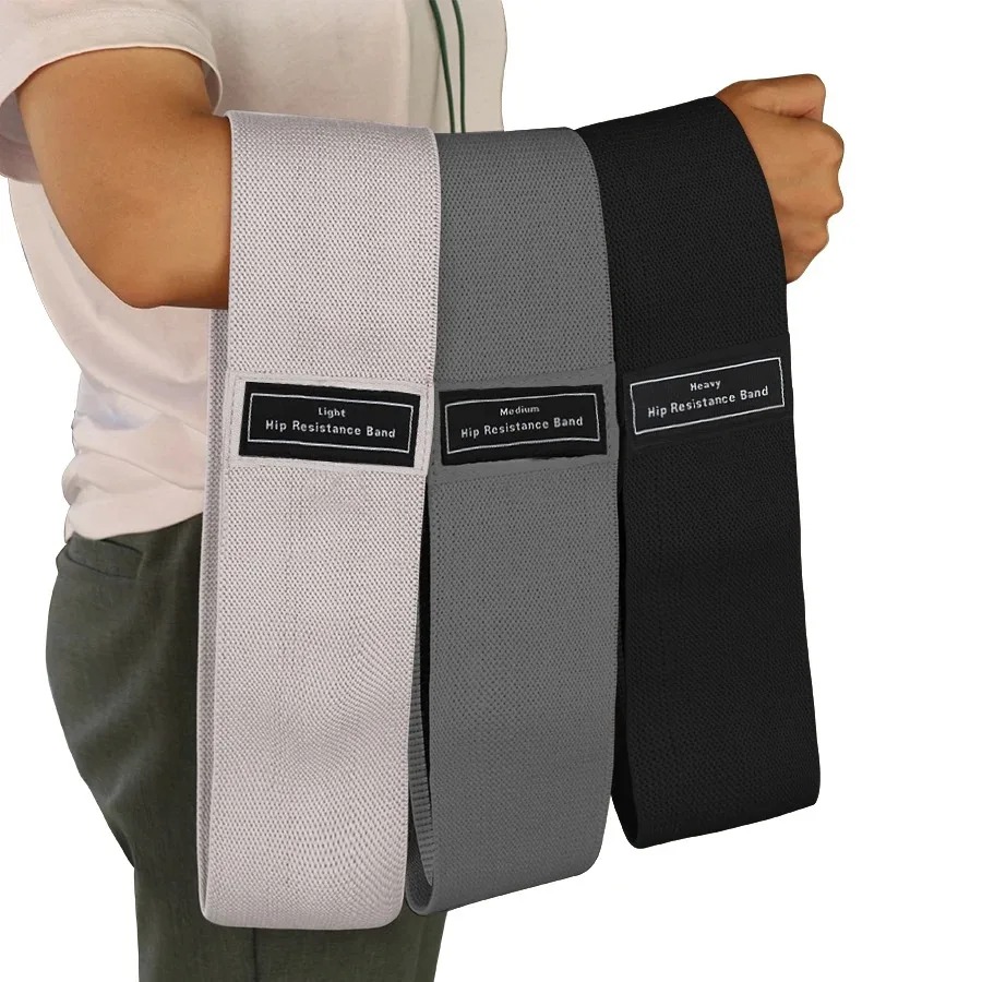 Yoga Fitness Resistance Band - Stoffwiderstand Hüfte Booty Bands Gesäß Oberschenkel