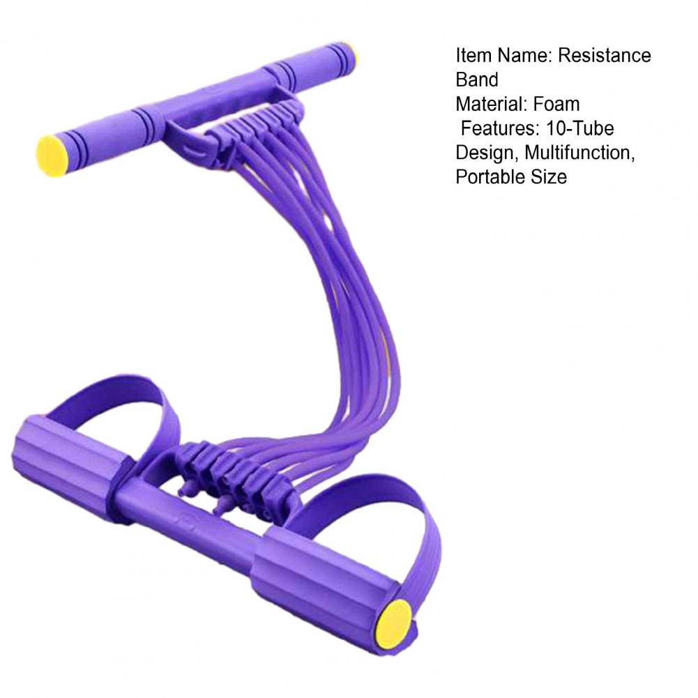 10-Röhren-Pedal-Widerstandsban – Yoga Pedal Puller Fitness Equipment Bewertung und Preis