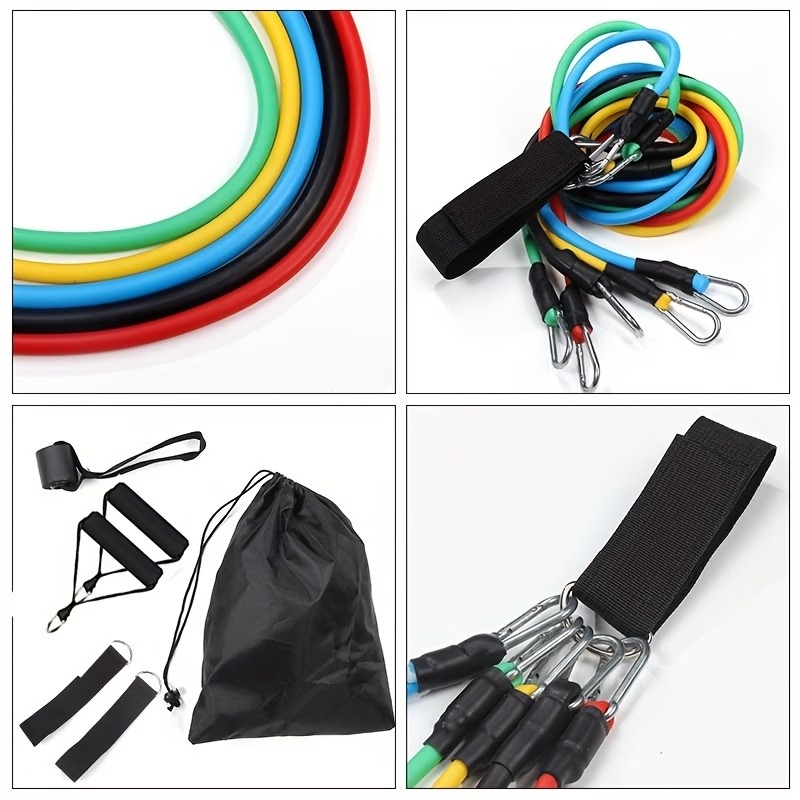 Widerstandsband-Set mit Türank – Yoga Fitness Resistance Band Bewertung und Preis