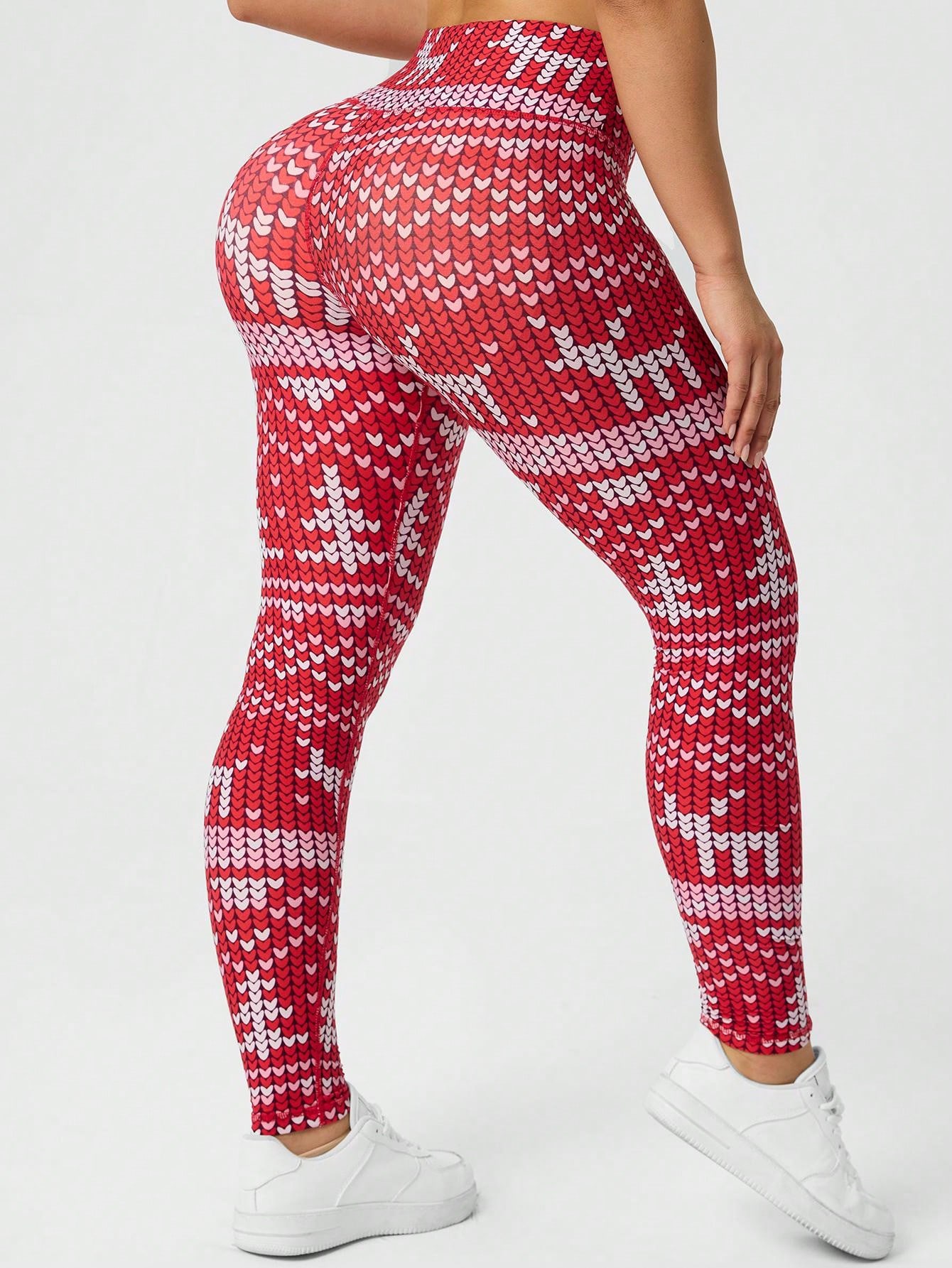 Damen-Leggings mit Weihnachtsm – Yoga Fitness Holiday Bewertung und Preis