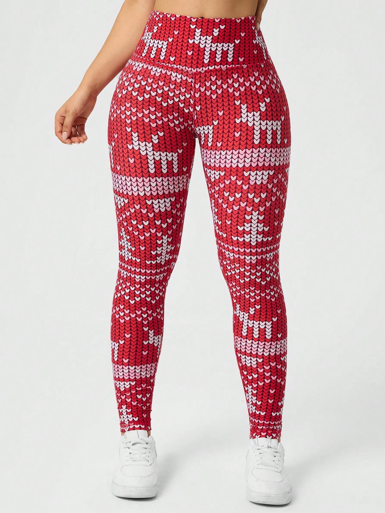 Damen-Leggings mit Weihnachtsm – Yoga Fitness Holiday Bewertung und Preis