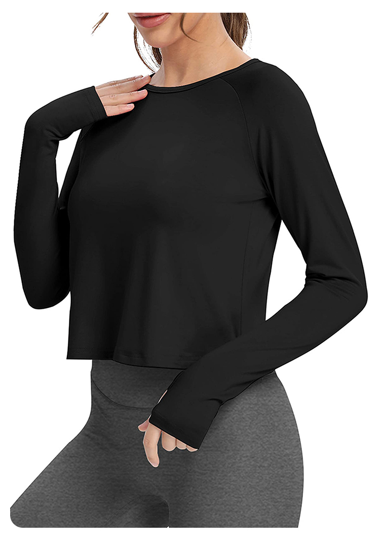 Langärmliges Yoga-Top für Dame – Yoga & Fitness With Denise Bewertung und Preis