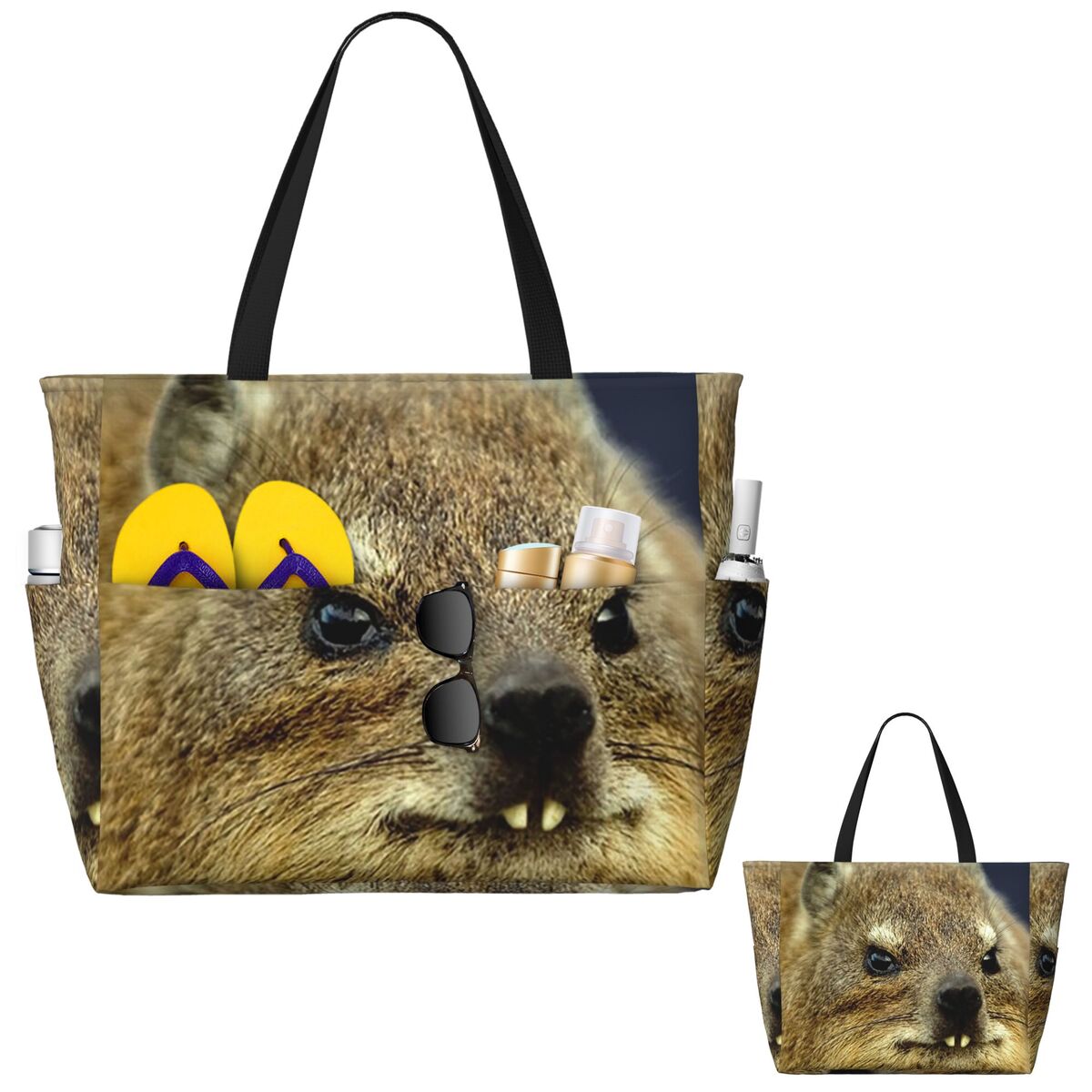 Rock Hyrax Photo Strandtasche, – Yoga Fitness Photos Bewertung und Preis