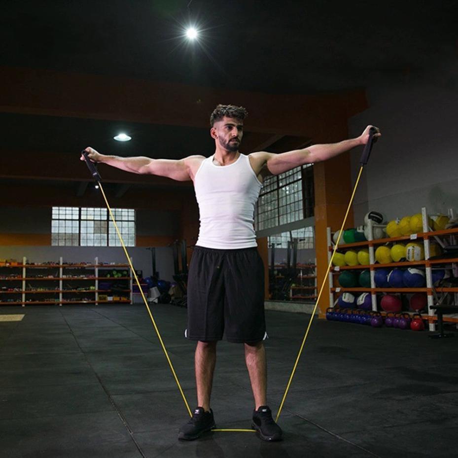 5-Stufen-Widerstandsbänder mit – Yoga Fitness Resistance Band Bewertung und Preis