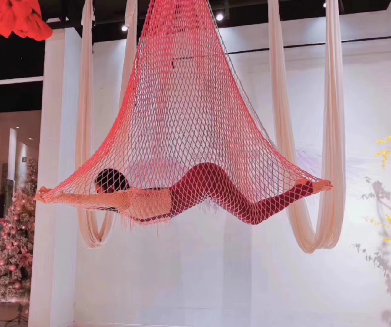Höhen-Yoga-Netz, Fischernetz,  – Yoga Swing Aerial Bewertung und Preis