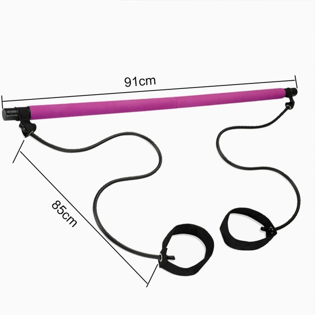 Neue Fitness Yoga Pilates Bar  – Yoga Fitness Resistance Band Bewertung und Preis