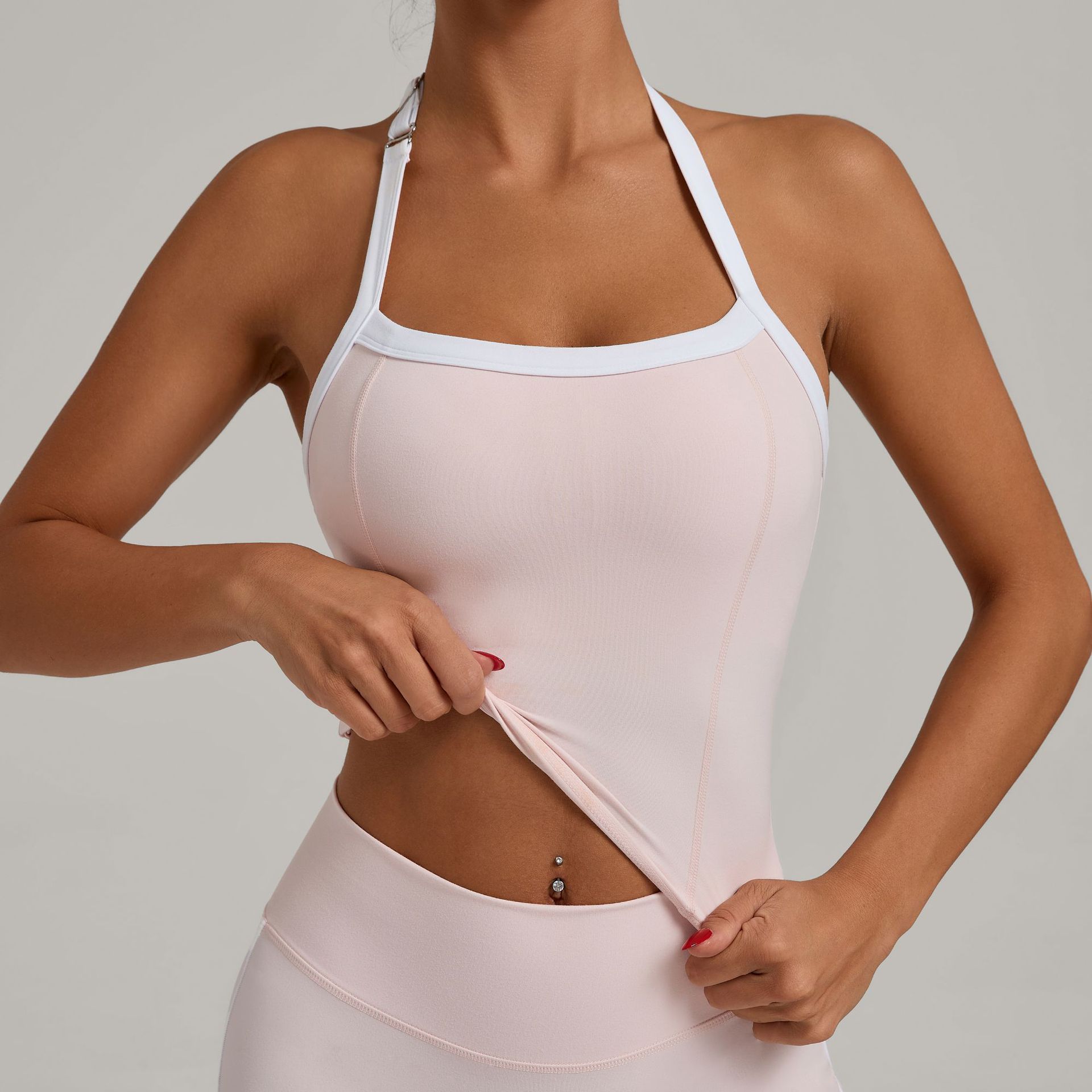 Sport-BH mit hängendem Halsban – Yoga Blocks Bewertung und Preis