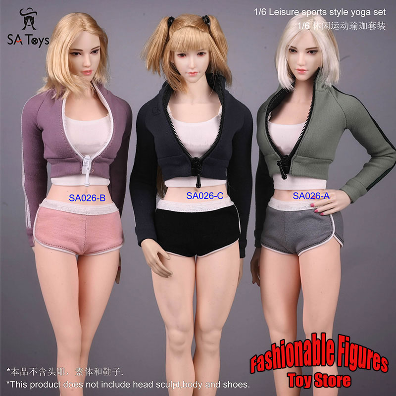 SAtoys 1/6 Frauen Soldat Sport – Yoga Fitness First Bewertung und Preis