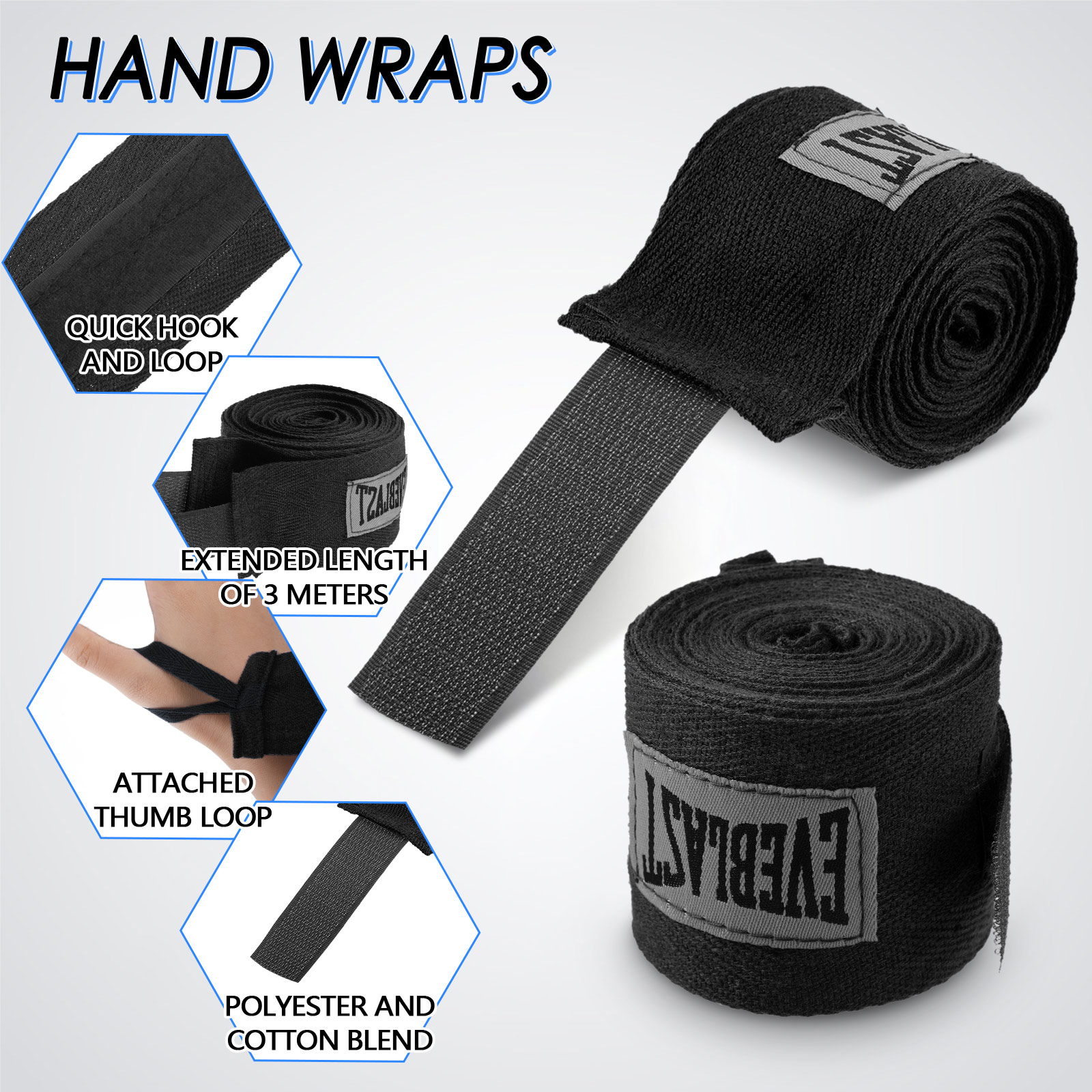 Baumwoll-Boxbandagen, weiche u – Wrist Wraps Fitness Bewertung und Preis