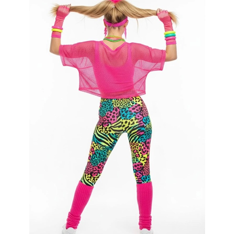 1980er Retro-Tanzparty-Outfit: – Yoga Fitness Holiday Bewertung und Preis
