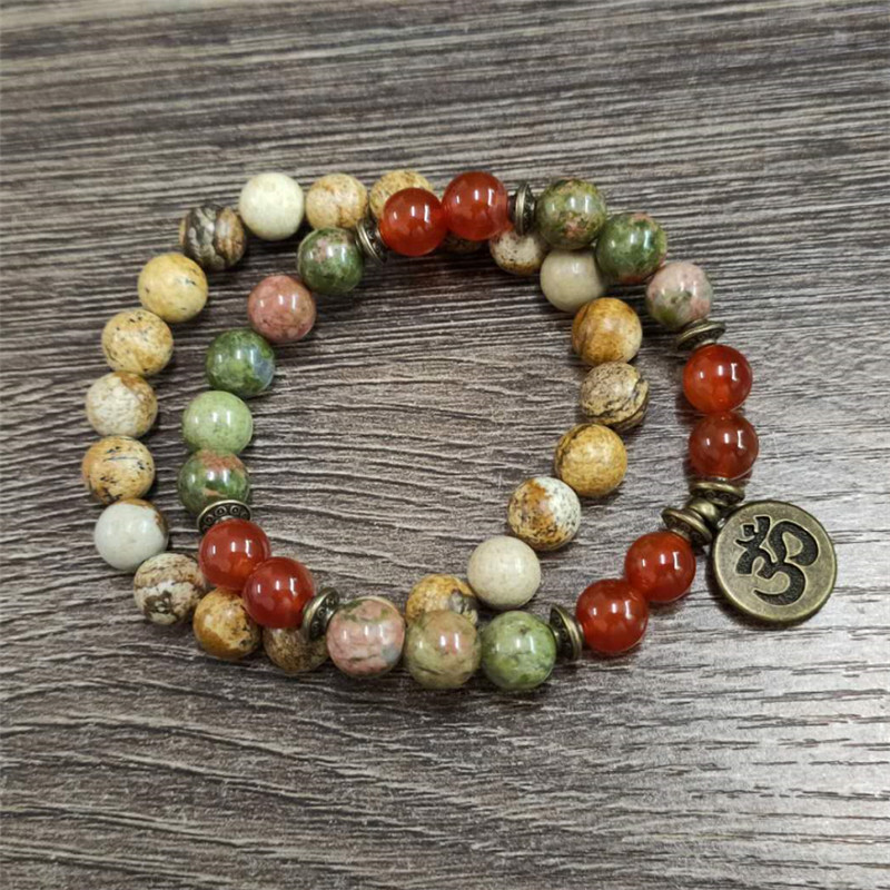 Charm Stein Handgelenk Mala He – J-Yoga Fitness Bewertung und Preis
