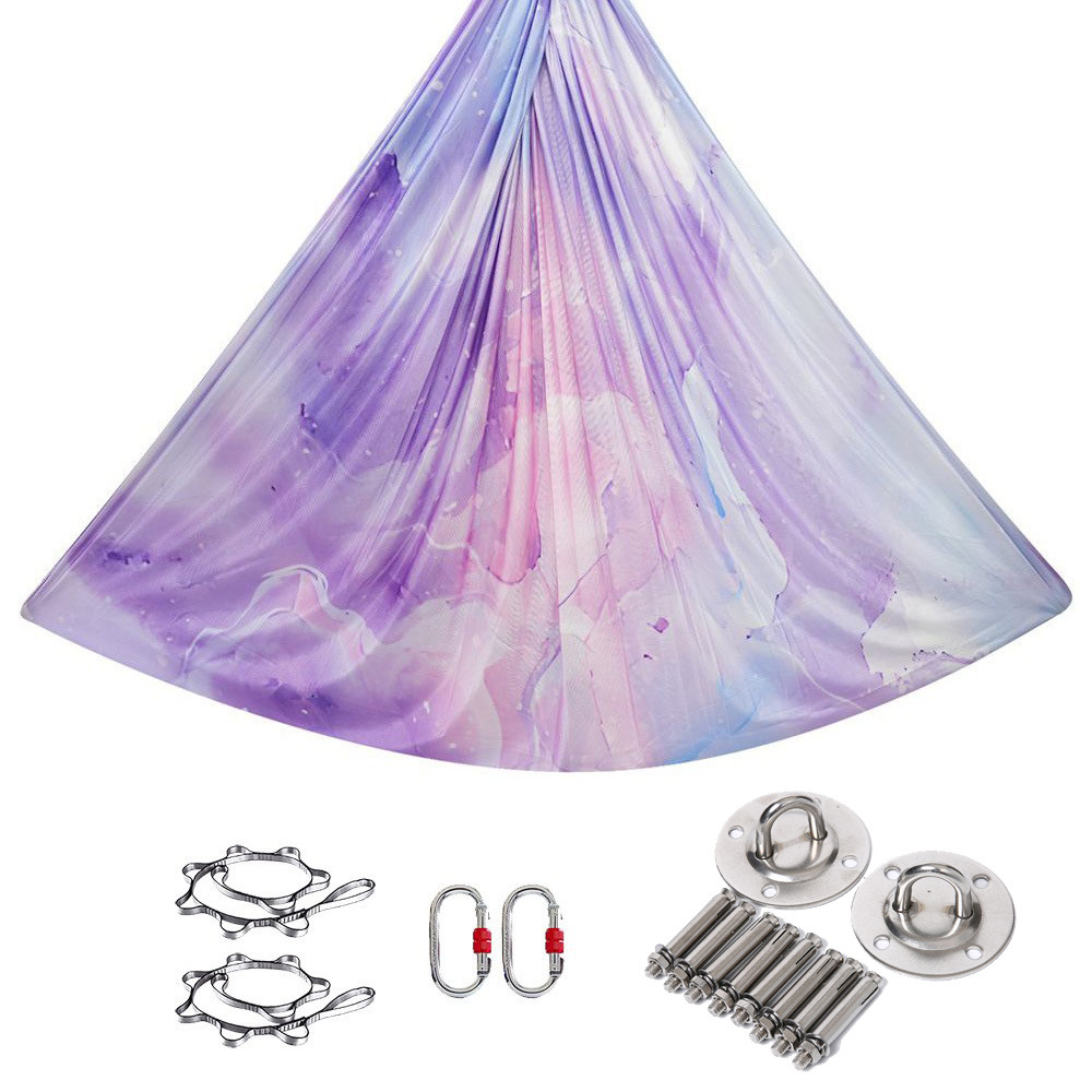 Farbenfroher Farbverlauf-Druck – Yoga Swing Aerial Bewertung und Preis