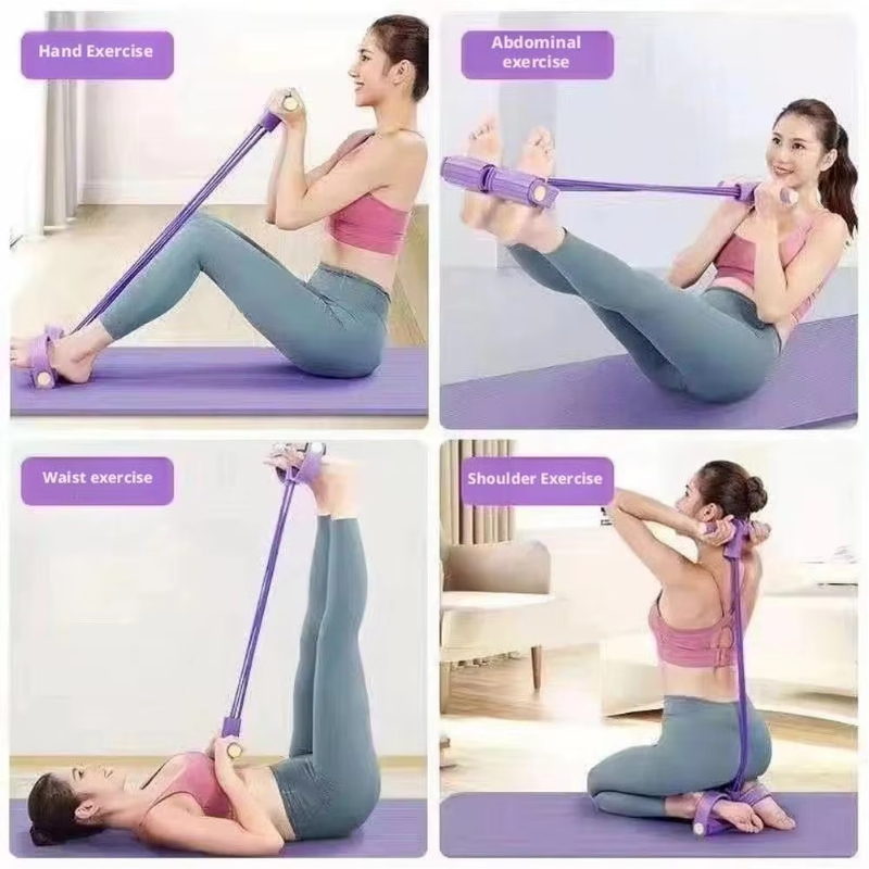 2 Stück multifunktionale 6-Röh – Yoga Fitness Resistance Band Bewertung und Preis