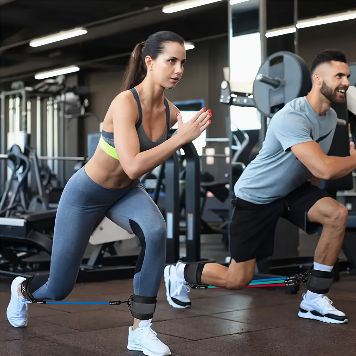 5-teiliges Knöchel-Widerstands – Yoga Fitness Resistance Band Bewertung und Preis