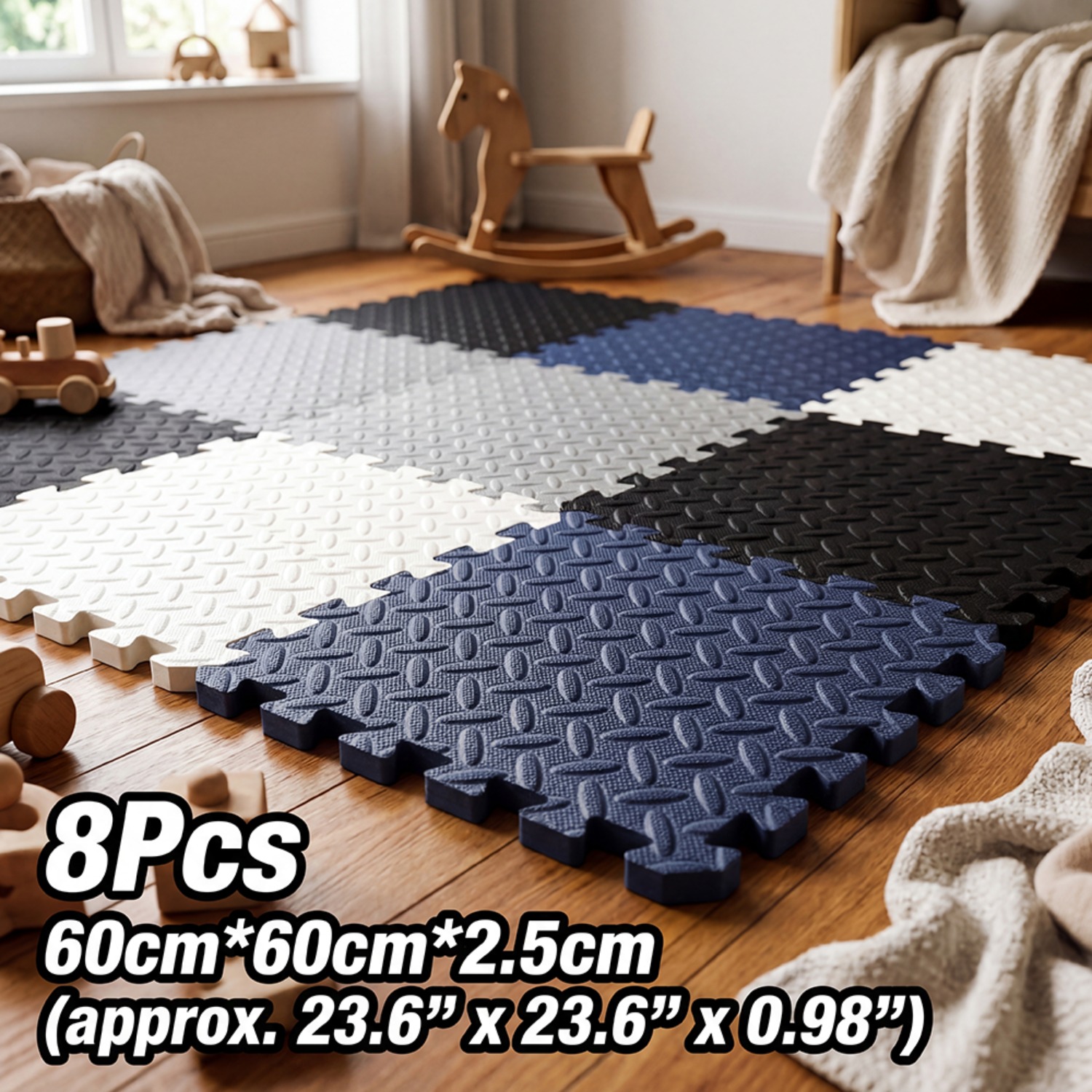 8-teilige 60x60cm EVA-Schaumst – Yoga Fitness Room Bewertung und Preis
