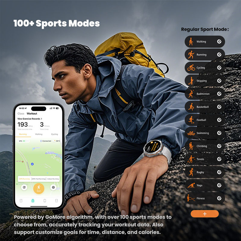 2026 Neue Militär-Smartwatch T – Wrist Wraps Fitness Bewertung und Preis