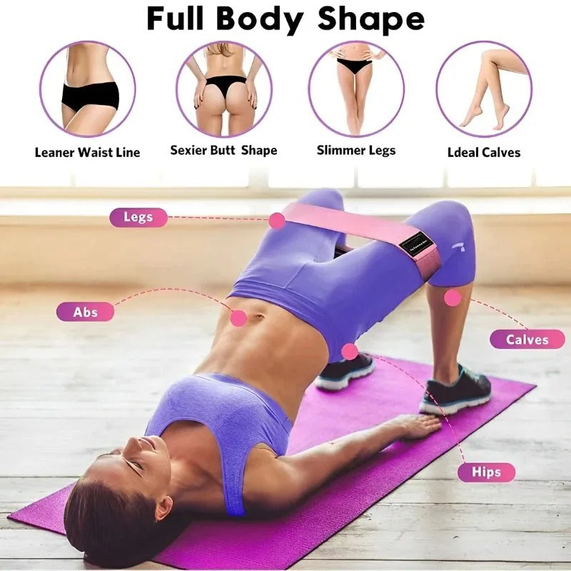 3-teiliges Set Stoff-Widerstan – Yoga Fitness Resistance Band Bewertung und Preis