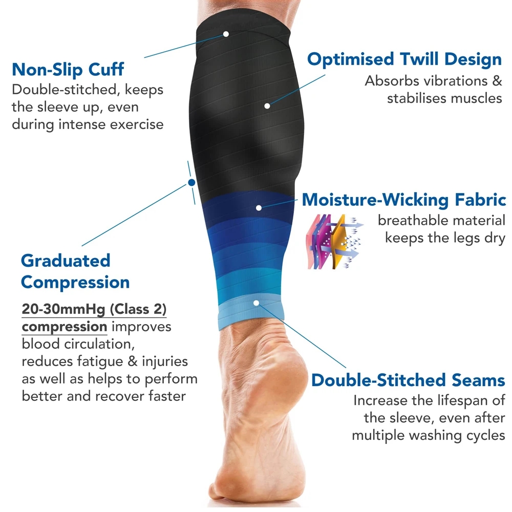 1 Paar Wadenkompressionsbandag – Knee Sleeve Compression Bewertung und Preis