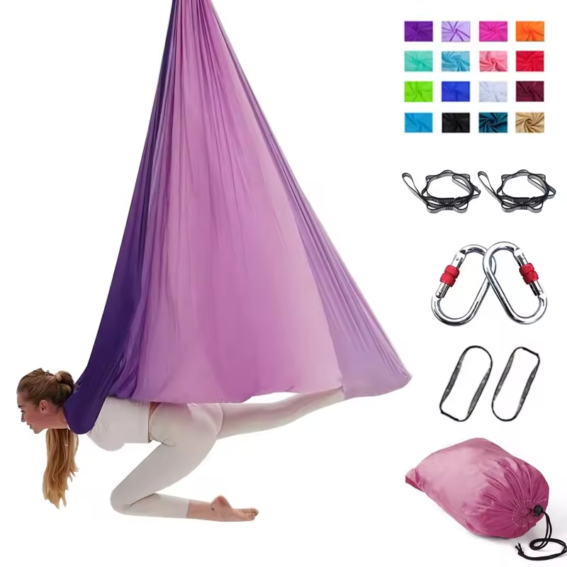 Aerial Yoga Hängematte 7m, Gra – Yoga Swing Aerial Bewertung und Preis