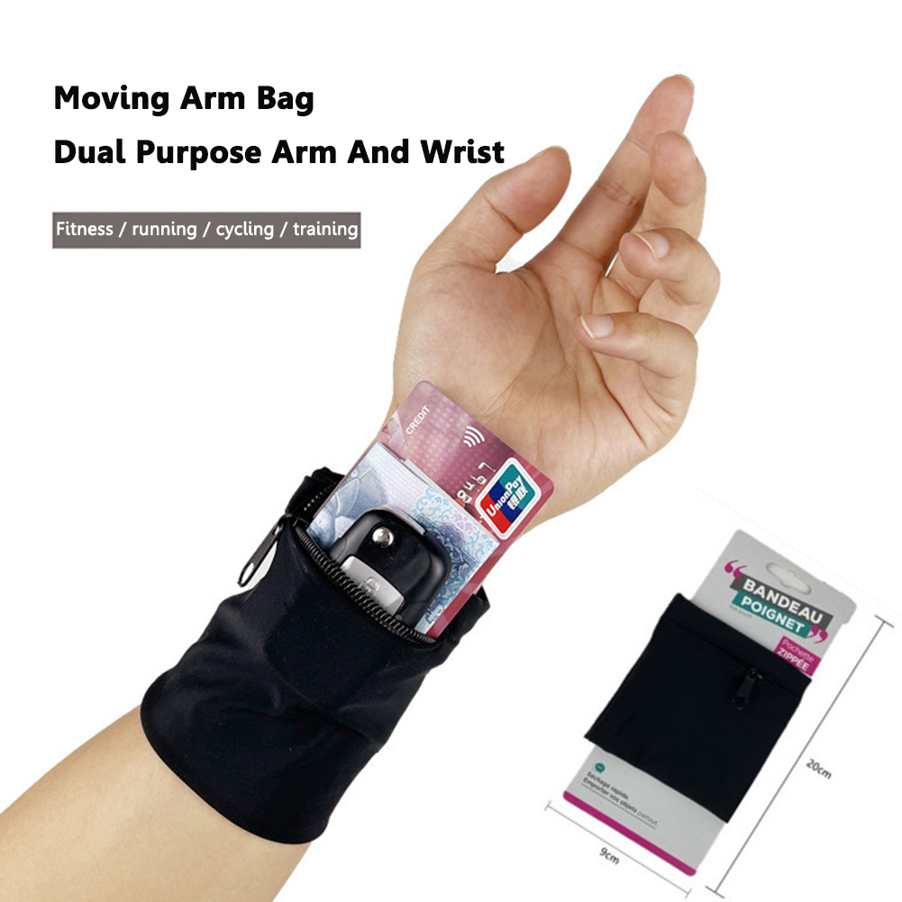 Zipper Lauf Arm Taschen Radfah – Wrist Wraps Fitness Bewertung und Preis
